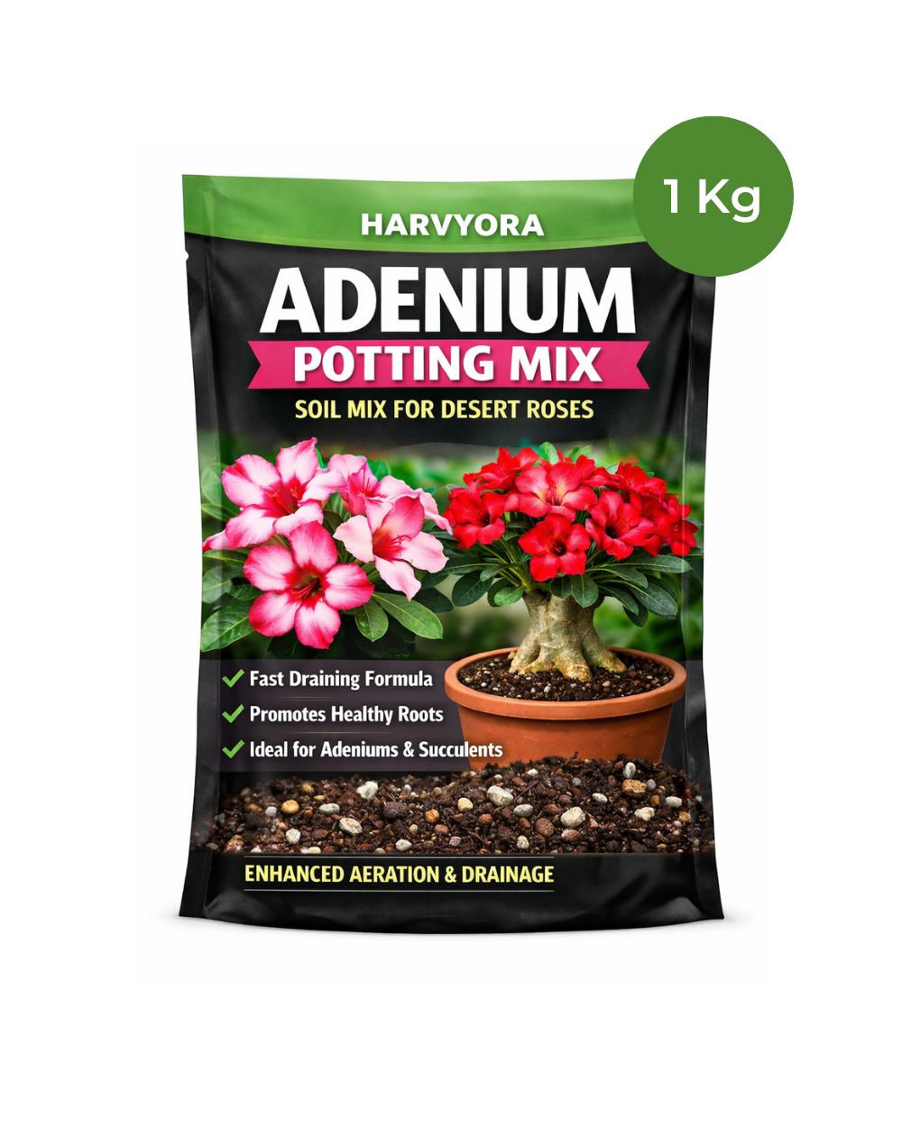 Organic Potting Soil Mixture | One Kg (1 Kg)